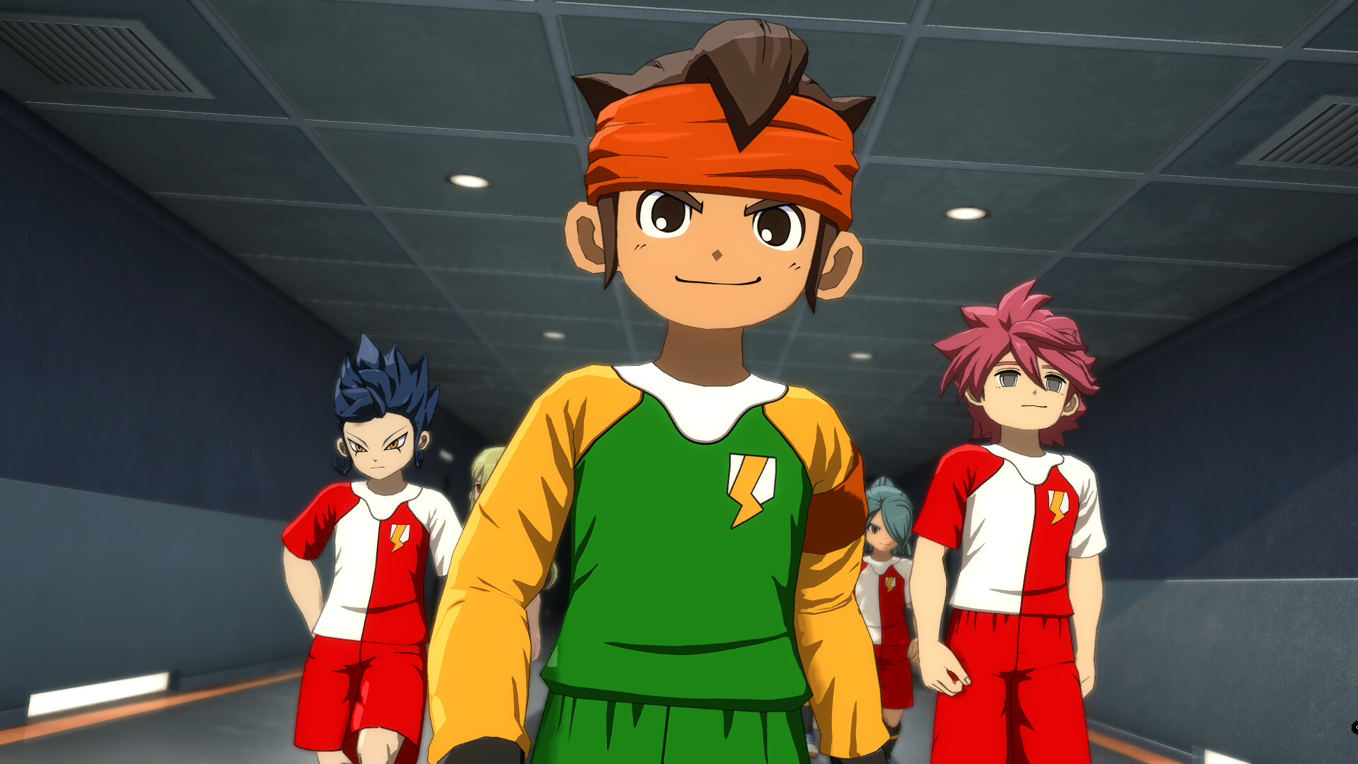 Inazuma Eleven Ares Raimon team
