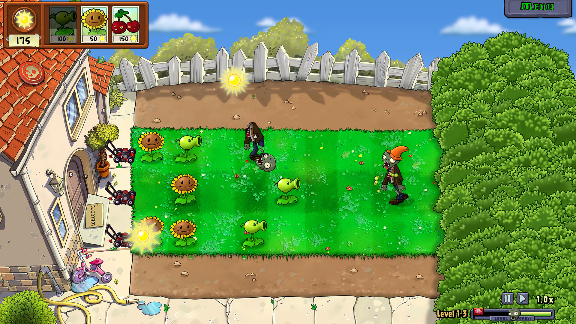 Plants vs Zombies game modes